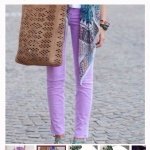Kate spade Broome street purple jeans